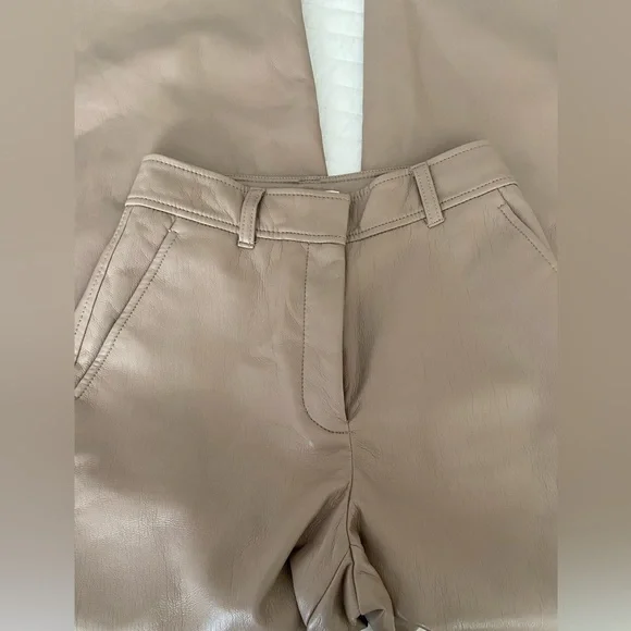 Babaton leather trousers - Picture 2 of 3